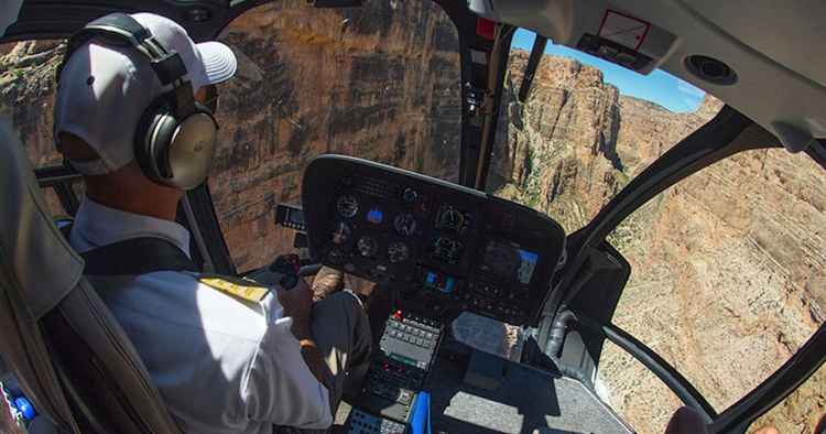 Survol Grand Canyon Hélicoptère