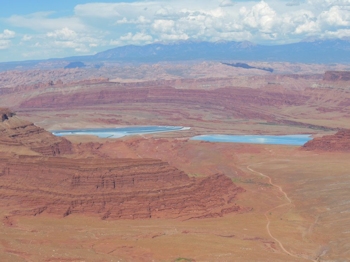 Basin Overlook : bassins de potasse de Moab