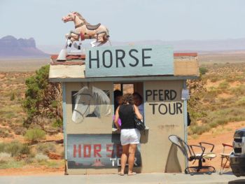 Horse tour Monument Valley