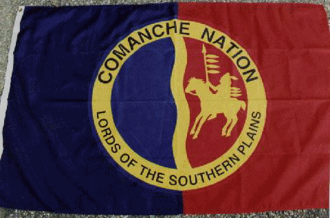 Drapeau Comanche Indian Tribe