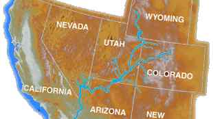 Usa fleuve Colorado