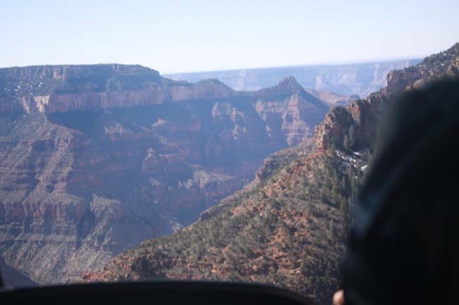 Grand Canyon helicoptère