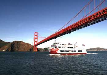 Croisière promenade dans la baie de San Francisco – Passage sous le Golden Gate et autour d'Alcatraz