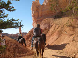 Bryce Canyon balade à cheval