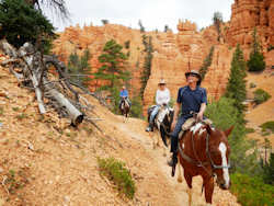 Bryce Canyon balade à cheval