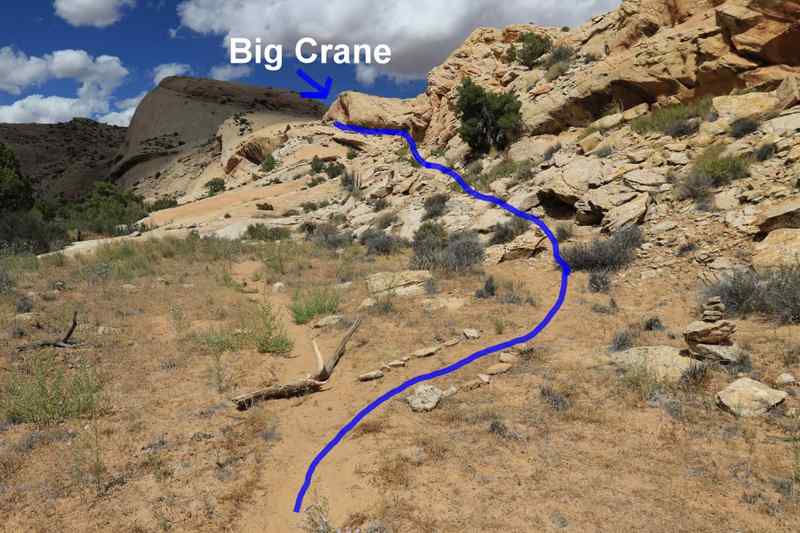 Localiser Big Crane Petroglyph