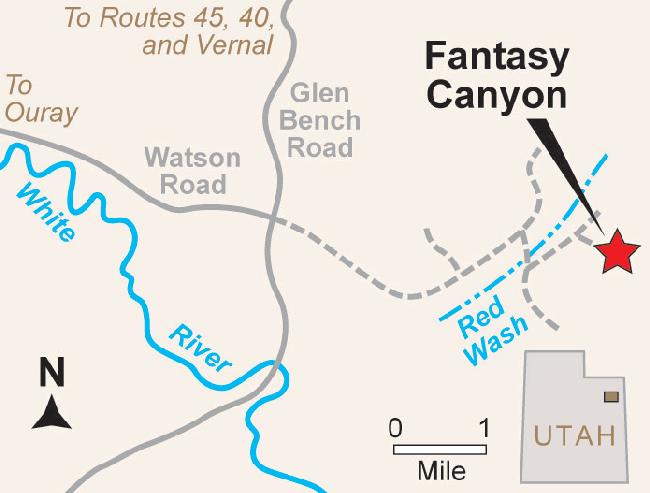 Carte de Fantasy Canyon