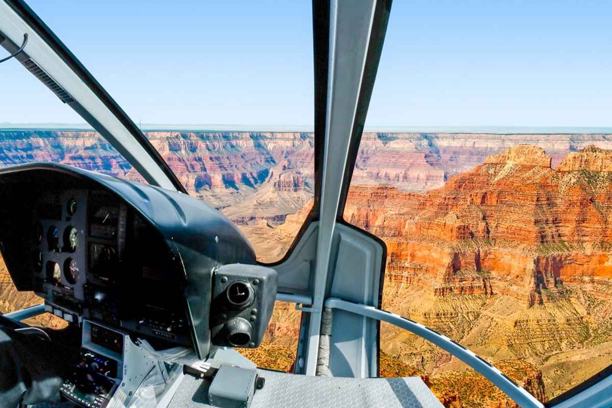 Survol Grand Canyon Hélicoptère