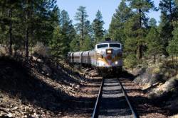 Grand Canyon en train