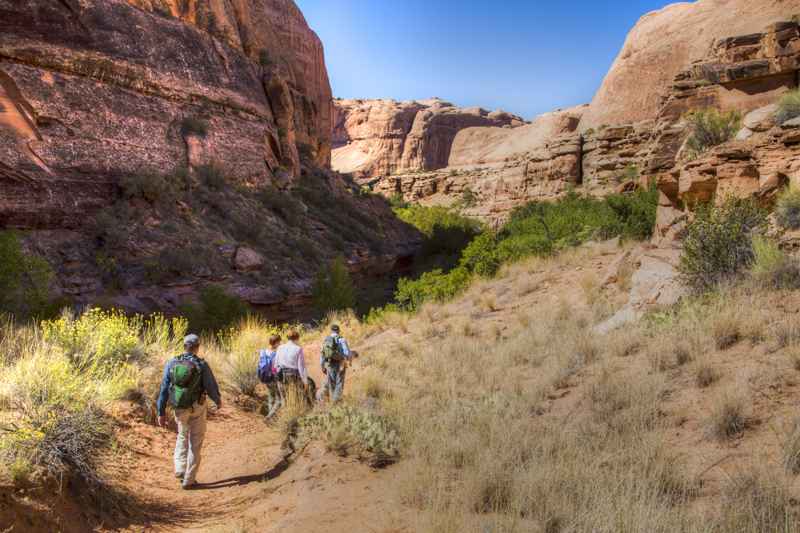 Grandstaff Canyon Trail