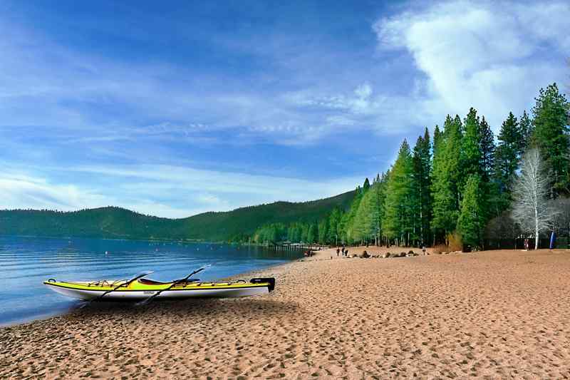 Plage Lake Tahoe