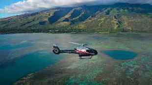 Survol de Hawaii en hélicoptère