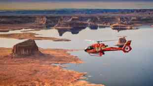 Survol du Lake Powell en hélicoptère