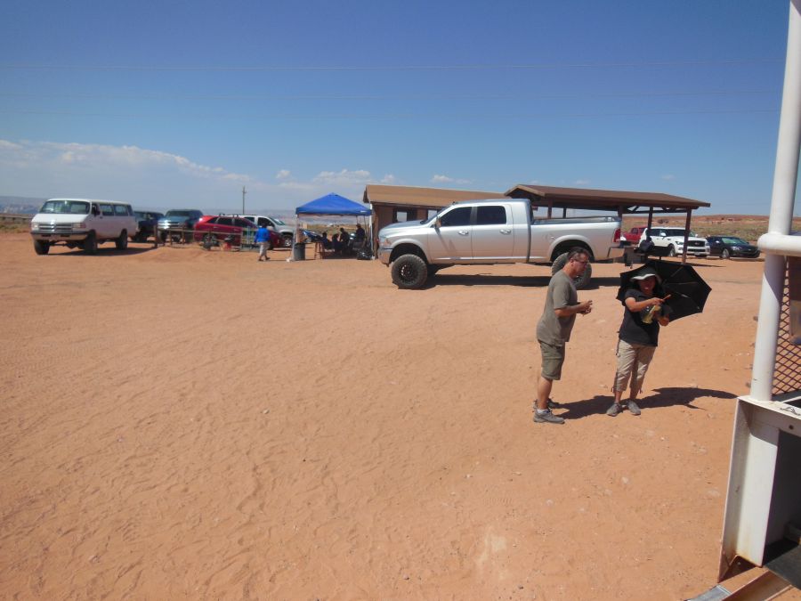 Parking Upper Antelope Canyon