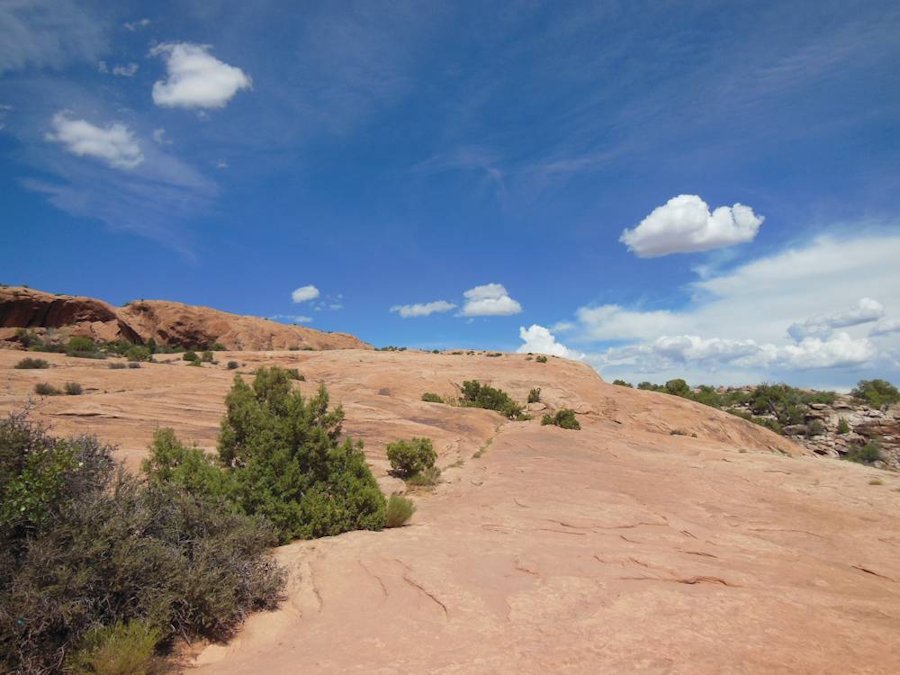 Montée vers Delicate Arch