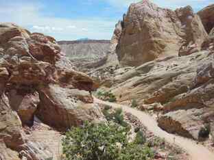 Album photo Burr Trail Road et la Notom Bullfrog Road