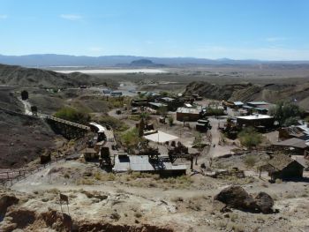 Vue d'ensemble de Calico Ghost Town