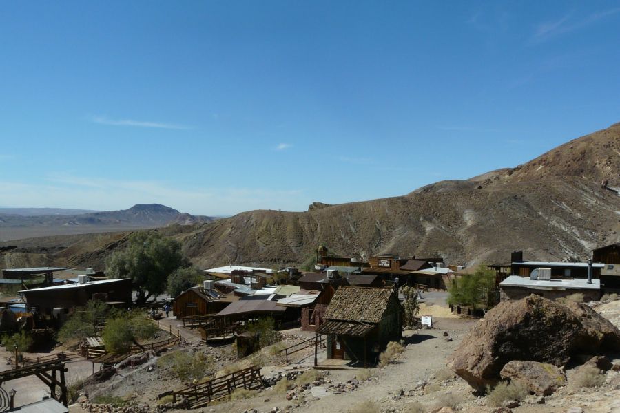 Vue d'ensemble de Calico Ghost Town