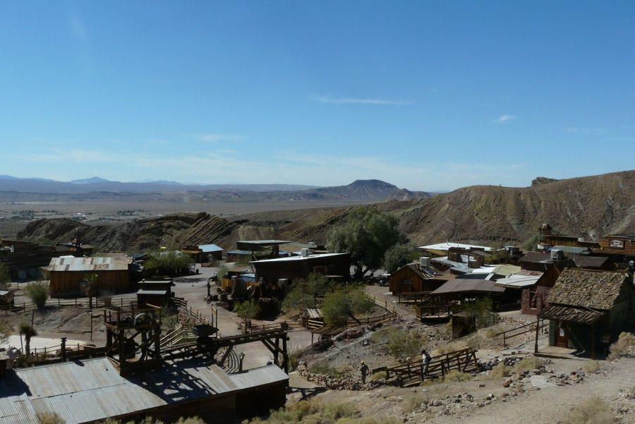 Vue d'ensemble de Calico Ghost Town