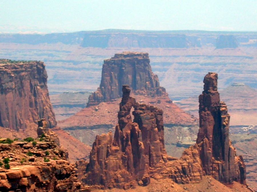 Pitons rouges Canyonlands