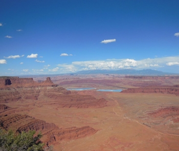 Basin Overlook : bassins de potasse de Moab