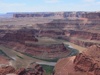 Colorado River Overlook : Méandres du Colorado