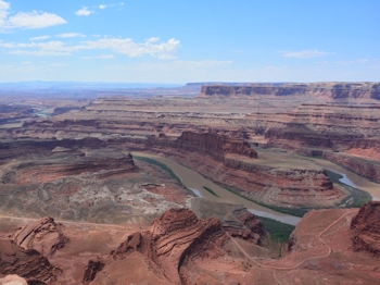 Colorado River Overlook : Méandres du Colorado