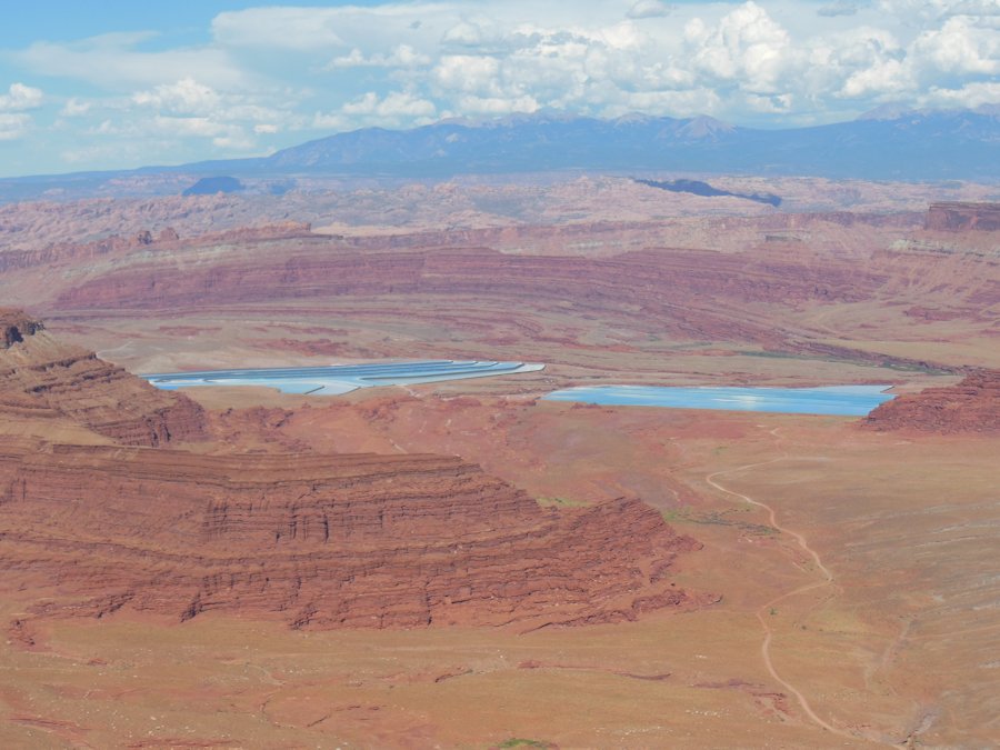 Basin Overlook : bassins de potasse de Moab