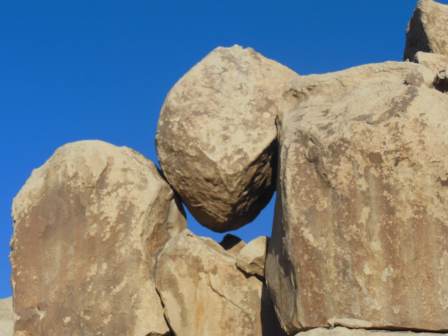 Hidden Valley balanced rock