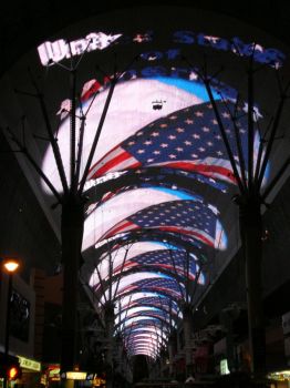 Fremont Street éclairé