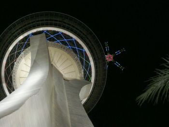 Manège en haut du Stratosphère hotel