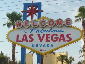 Panneau Welcome to Fabulous Las Vegas