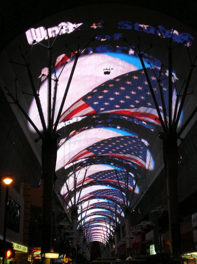 Fremont Street éclairé