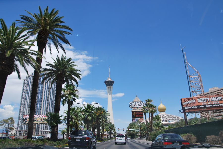 Sahara et Stratosphère hotel