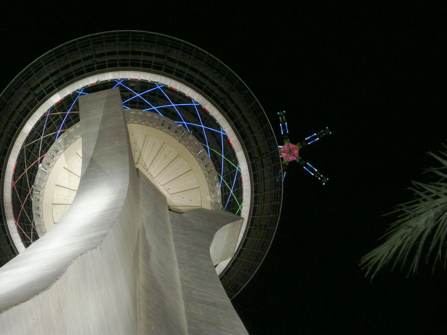 Manège en haut du Stratosphère hotel