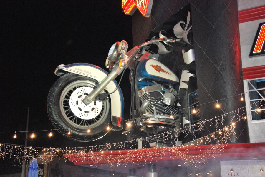 Boutique Harley Davidson sur le Strip
