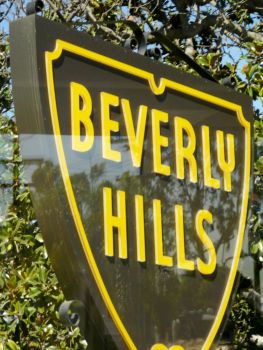 Panneau Beverly Hills