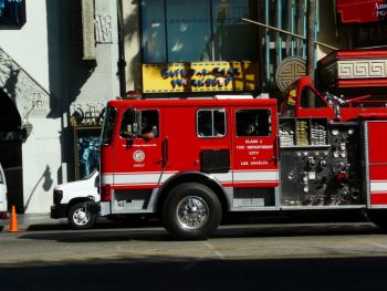 Camion pompiers Los Angeles
