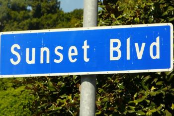 Panneau Sunset Boulevard
