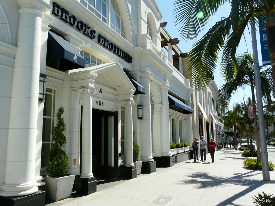 Beverly Hills brooks brothers