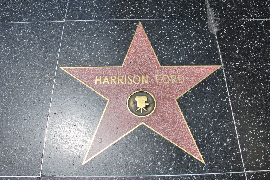 Walk of Fame Harrison Ford Hollywood Boulevard