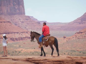 Indien à cheval John Ford's Point