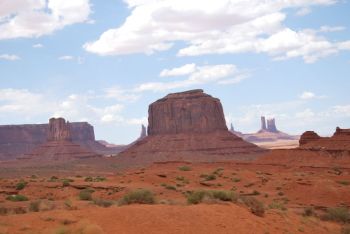 Merrick Butte et West Mitten Butte