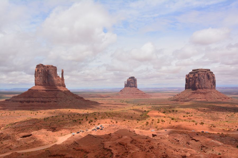 West and East Mitten Buttes