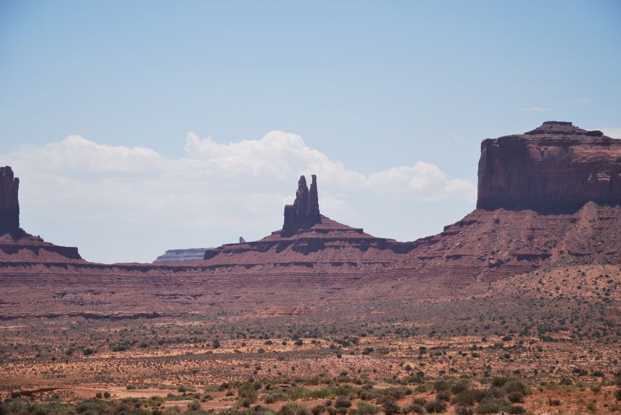 Route menant à Monument Valley