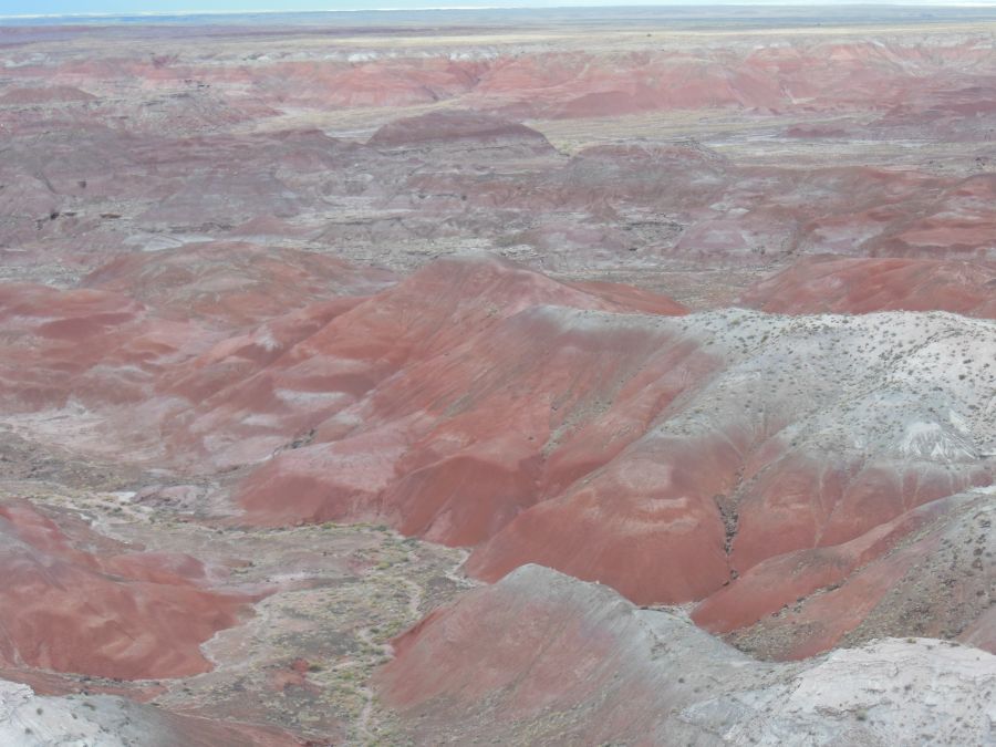 Painted Desert roche rouge