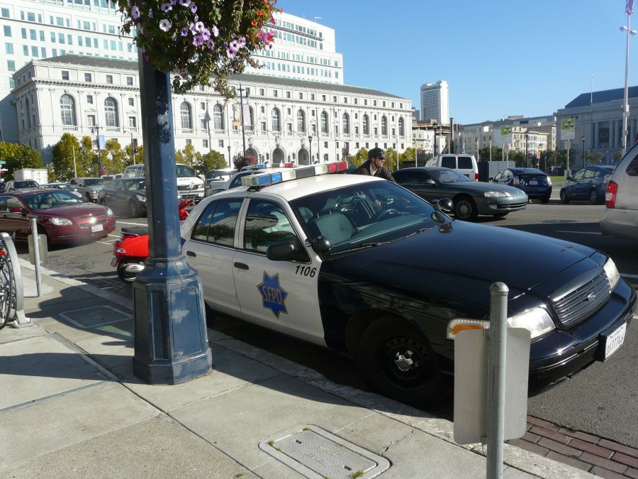 Voiture de police San Francisco