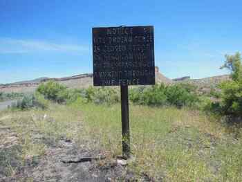 Panneau Ute Indian tribe