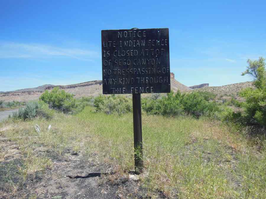 Panneau Ute Indian tribe