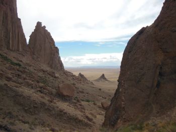 Vue depuis Shiprock